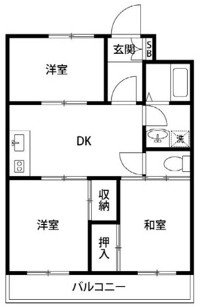 リエス成増の物件間取画像